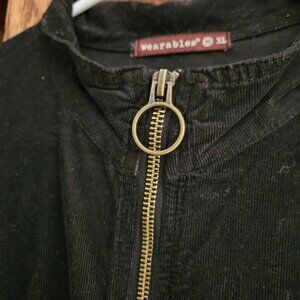 Women Corduroy Bungee Dress